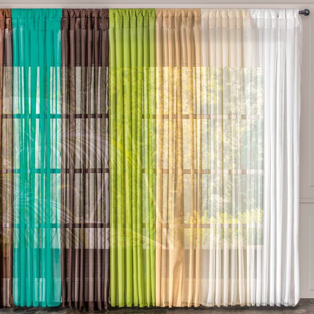 Beige Tergal Curtain