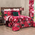 Coordinado De Cobertor Rosas
