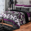 Cobertor  Morado y negro Groenlandia