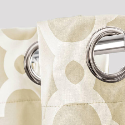 Cortina de Sala Blackout Beige